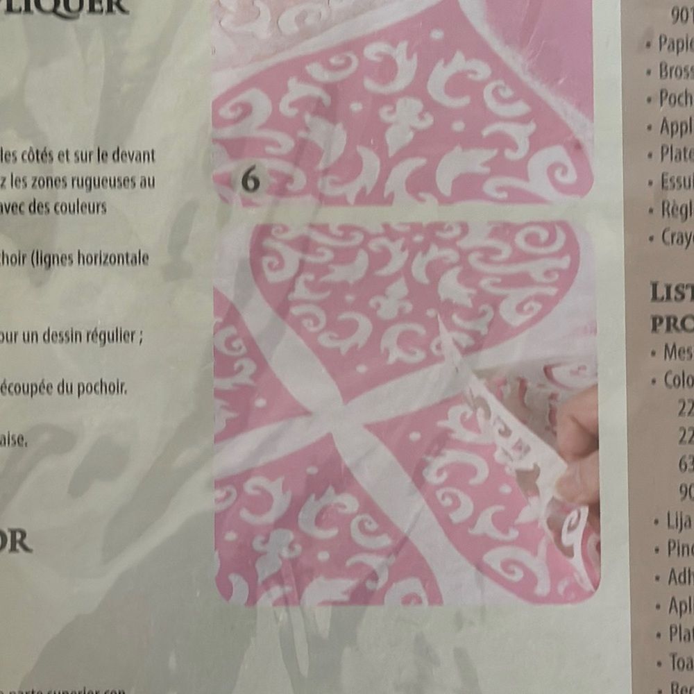 Craft Stencil Set with Animal Prints and Patterns NWT - Picture 8 of 10